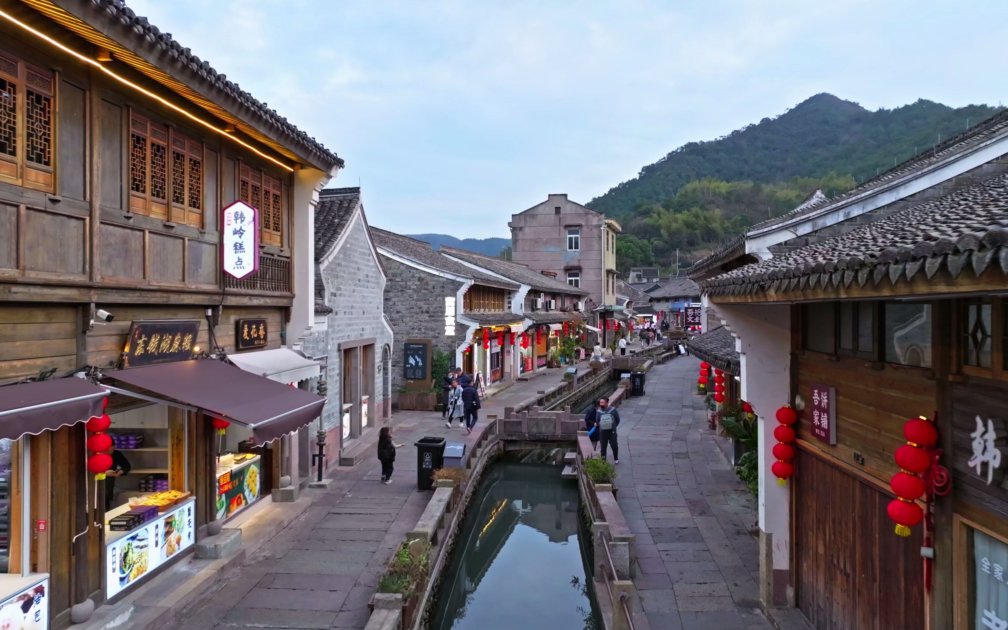 韩岭夜景灯光