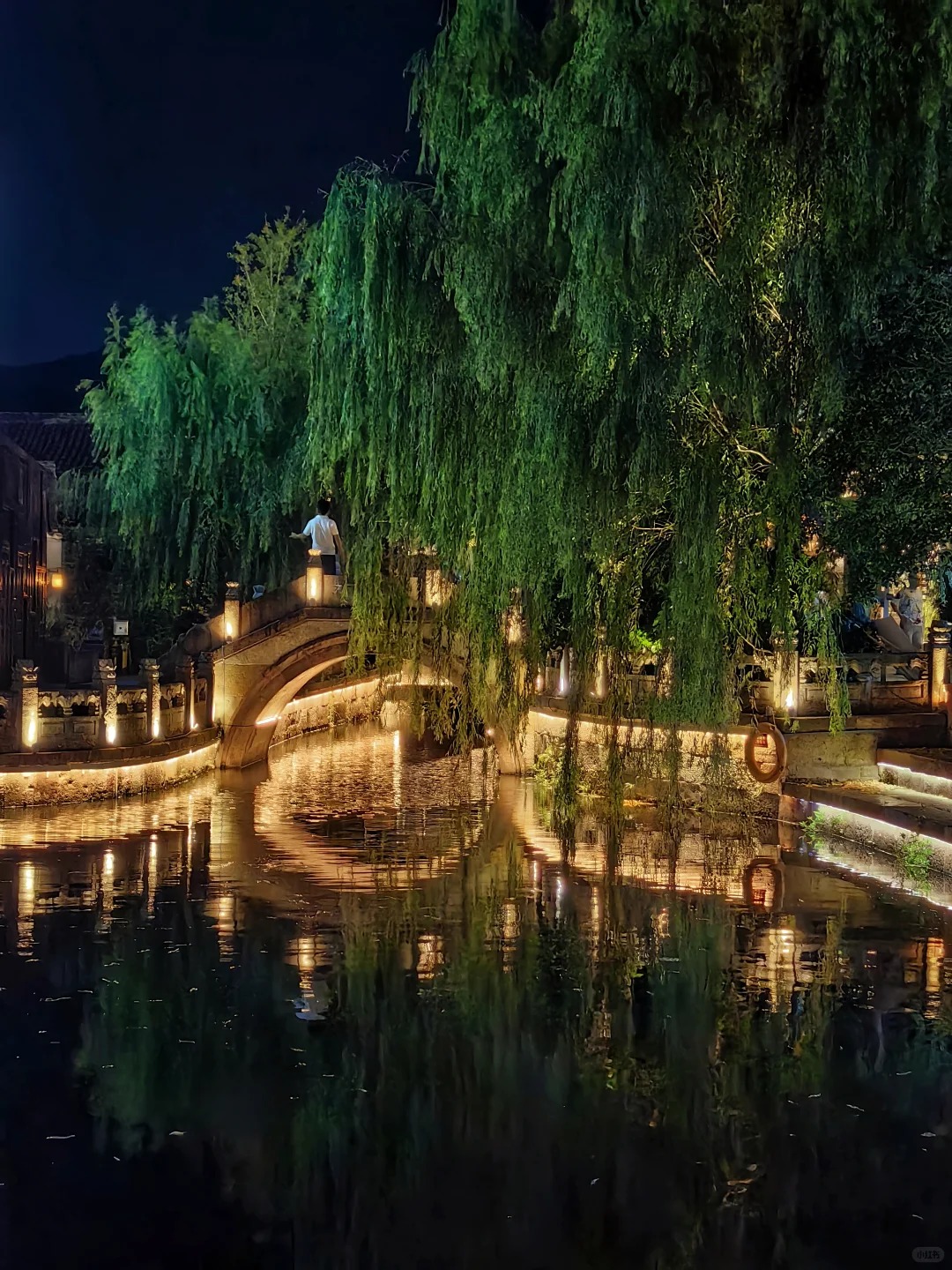 韩岭水街夜景